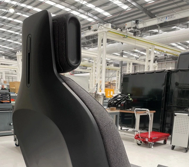 Arrival Car Alpha build seat prototype