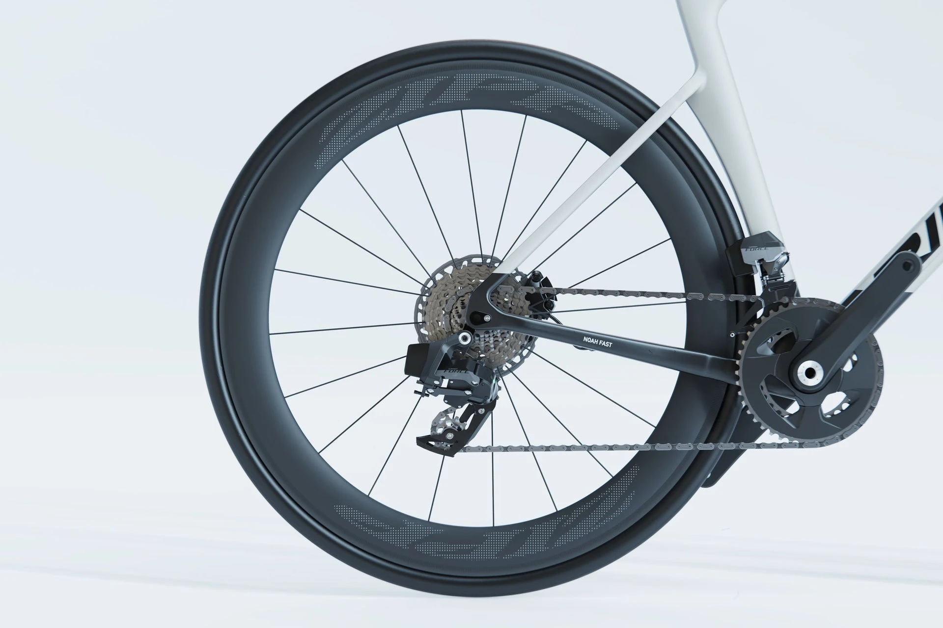 Ridley Noah Fast rear wheel detail